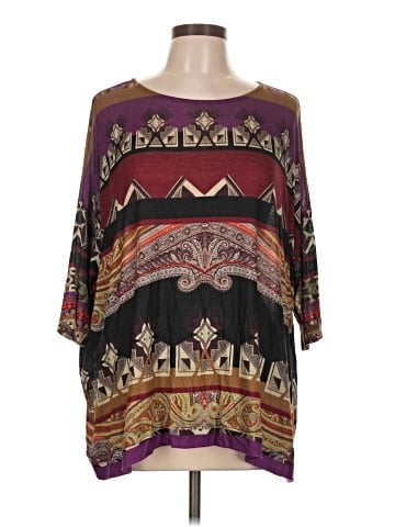 ETRO 3/4 Sleeve Top (view 1)