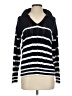Talbots Stripes Black Pullover Sweater Size S - photo 1