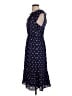J.Crew 100% Polyester Hearts Blue Casual Dress Size XS - photo 5