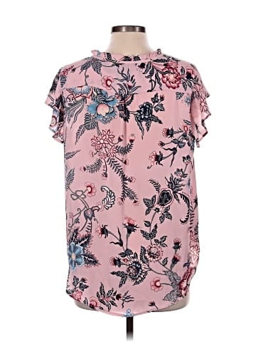 Ann Taylor LOFT Short Sleeve Blouse (view 2)