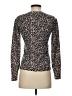 Rebecca Taylor 100% Wool Animal Print Brown Wool Pullover Sweater Size XS - photo 2