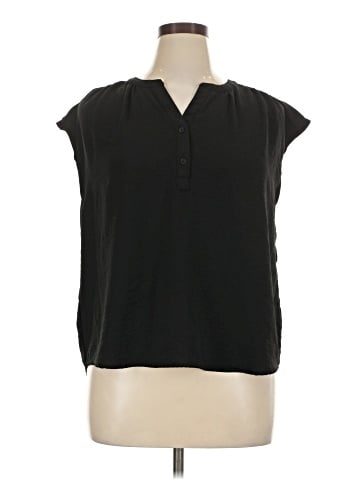 Simply Vera Vera Wang Short Sleeve Blouse (view 1)
