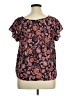 Old Navy Orange Short Sleeve Blouse Size XL - photo 2