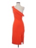 NBD Solid Orange Cocktail Dress Size S - photo 1