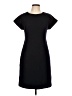 J.Crew 100% Wool Solid Black Casual Dress Size 10 - photo 1
