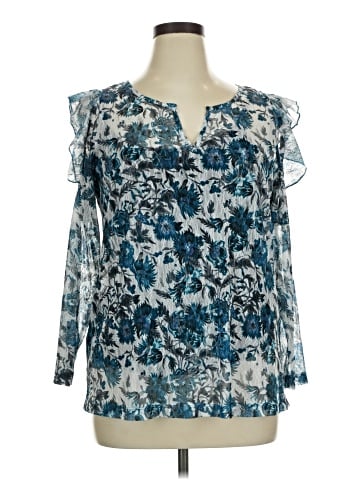Skye's The Limit Long Sleeve Blouse (view 1)