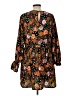 Simply Be 100% Polyester Floral Brown Casual Dress Size L (estimated) - photo 2