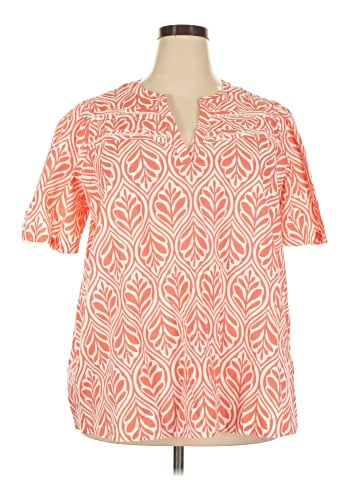 Lane Bryant Short Sleeve Blouse (view 1)