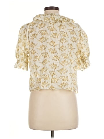 Maison d' Amelie Short Sleeve Blouse (view 2)