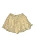 Cotton Candy LA 100% Polyester Polka Dots Gold Skort Size S - photo 1
