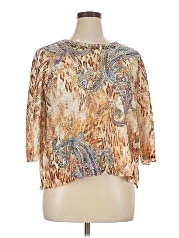 Alfred Dunner 3/4 Sleeve Blouse (view 1)