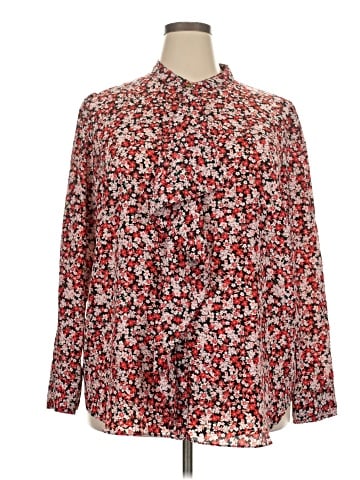 Lauren by Ralph Lauren Long Sleeve Blouse (view 1)