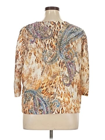 Alfred Dunner 3/4 Sleeve Blouse (view 2)