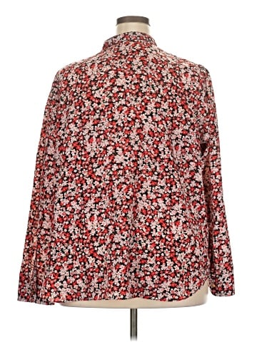 Lauren by Ralph Lauren Long Sleeve Blouse (view 2)