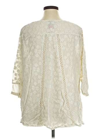 Johnny Was 3/4 Sleeve Blouse (view 2)