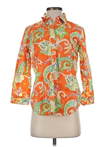 Lauren by Ralph Lauren 3/4 Sleeve Blouse (view 1)