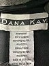Dana Kay 100% Polyester Silver 3/4 Sleeve Blouse Size 22W - photo 7