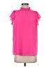 Sugar Lips 100% Polyester Pink Short Sleeve Blouse Size XS - photo 1
