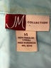 JM Collection 100% Tencel Blue 3/4 Sleeve Button-Down Shirt Size 14 - photo 7