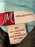 JM Collection 100% Tencel Blue 3/4 Sleeve Button-Down Shirt Size 14 - photo 8