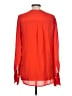 Rag & Bone Red Long Sleeve Blouse Size L - photo 2