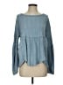 Altar'd State Teal Long Sleeve Top Size S - photo 1