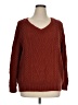 Preswick & Moore Burgundy Pullover Sweater Size 1X - photo 1