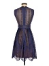 BCBGMAXAZRIA 100% Polyester Chevron-herringbone Blue Cocktail Dress Size 2 - photo 2