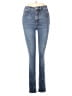 Pilcro and the Letterpress Hearts Blue Jeans Size 26 waist - photo 1
