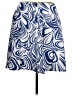 CAbi Print Blue Casual Skirt Size 14 - photo 2