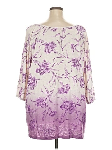 Woman Within 3/4 Sleeve Blouse (view 2)