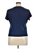Muk Luks Blue Short Sleeve Top Size XL (petite) - photo 2