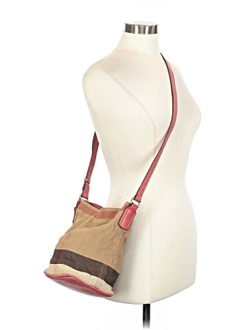 Burberry Canvas Check Small Susanna Bucket Bag (view 2)