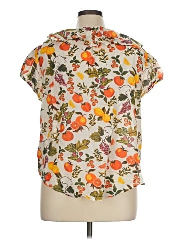 Maeve by Anthropologie Short Sleeve Blouse (view 2)