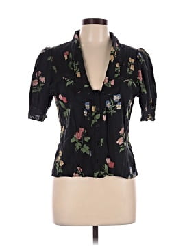 Reformation Short Sleeve Blouse