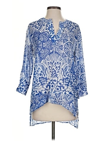 Finley 3/4 Sleeve Blouse (view 1)