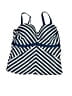 Venus Chevron-herringbone Blue Swimsuit Top Size 14 - photo 1