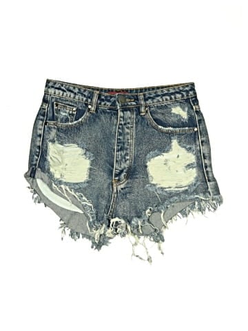 Signature 8 Denim Shorts (view 1)