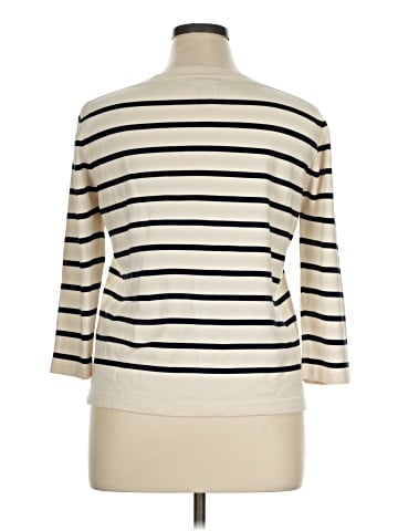 Lauren by Ralph Lauren Silk Pullover Sweater (view 2)
