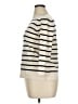 Lauren by Ralph Lauren Stripes Ivory Silk Pullover Sweater Size XL - photo 5