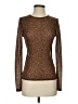 J.Crew 100% Polyester Brown Long Sleeve Top Size S - photo 1