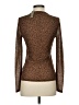 J.Crew 100% Polyester Brown Long Sleeve Top Size S - photo 2