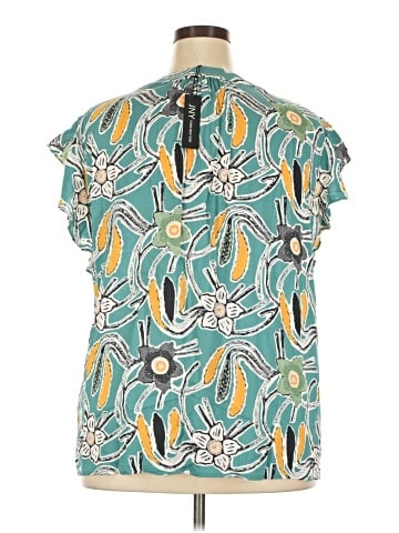 Jones New York Short Sleeve Blouse (view 2)