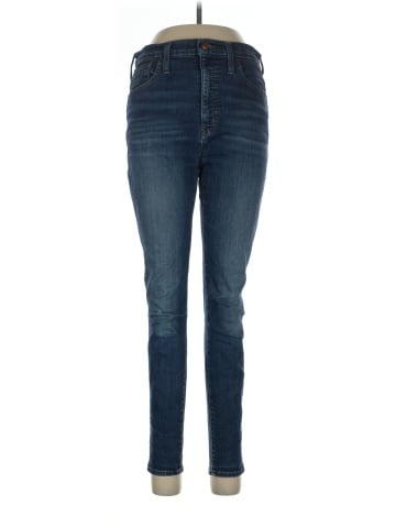 Madewell 10" High-Rise Skinny Jeans in Hayes Wash (view 1)