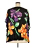 Lauren by Ralph Lauren Floral Black Pullover Sweater Size 3X - photo 2