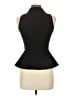 Self-Portrait 100% Polyester Black Tuxedo Vest Size 4 - photo 2