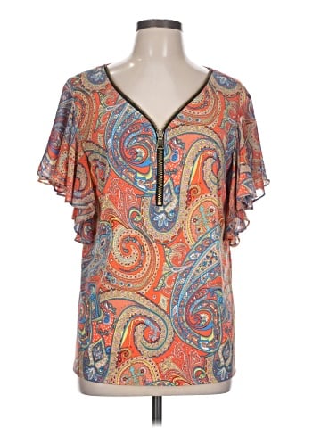 Coco Bianco Short Sleeve Blouse (view 1)