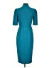 Donna Morgan Solid Teal Cocktail Dress Size 4 - photo 2