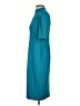 Donna Morgan Solid Teal Cocktail Dress Size 4 - photo 5