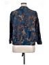 NY Collection Paisley Blue 3/4 Sleeve Blouse Size 1X - photo 2